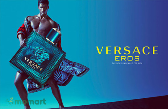 Thiết kế bao bì bắt mắt và ấn tượng của Versace Eros