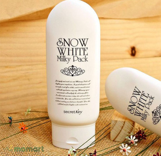 Snow White Milky Pack ~ kem tắm trắng an toàn lành tính hiện nay