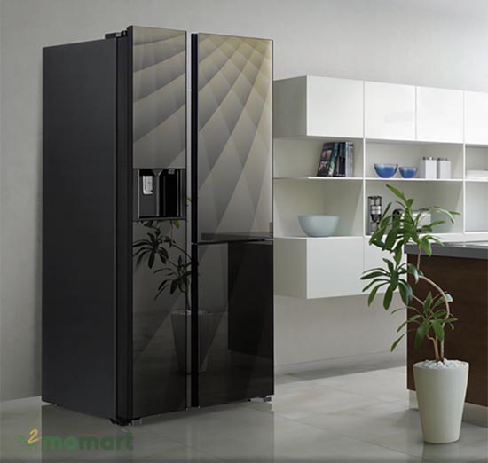 Tủ lạnh Hitachi với thiết kế tinh tế