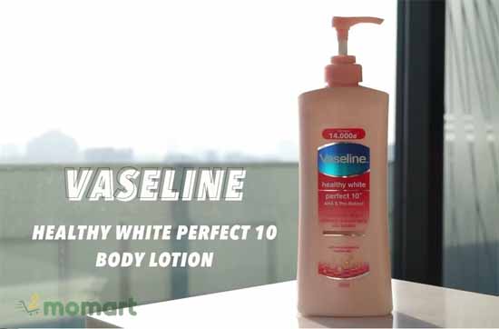 Vaseline thành phần an toàn, không gây kích ứng da