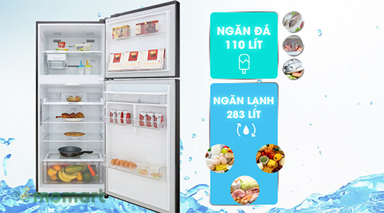 Tủ lạnh LG Inverter 393 lít GN-D422BL chính hãng