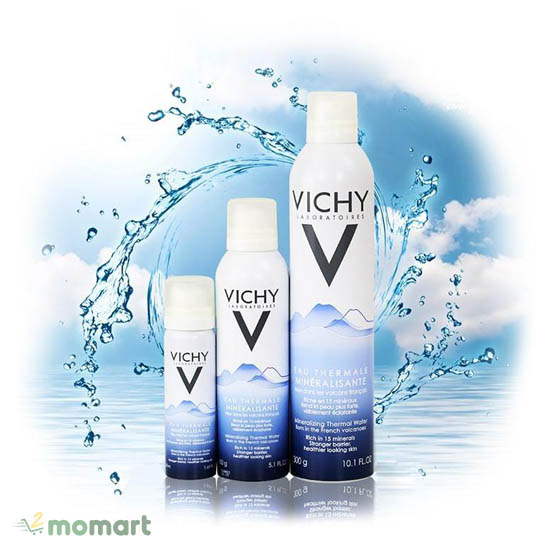 Vichy Mineralizing Thermal Water sử dụng dễ dàng