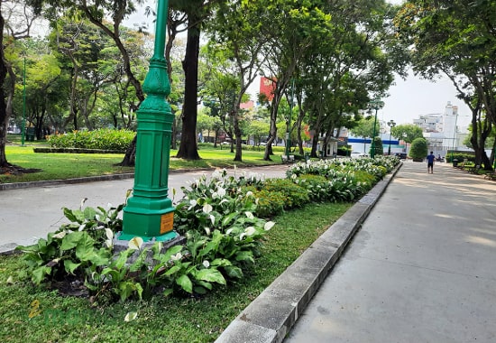 Công viên gần đây Sài Gòn - Công viên Lê Văn Tám