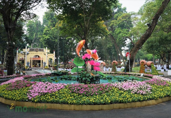 Công viên gần đây Sài Gòn - Công viên Tao Đàn