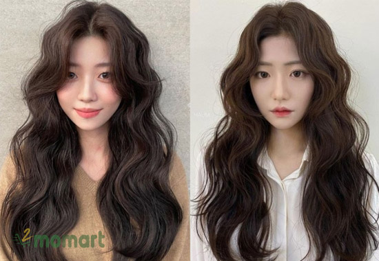 Kiểu tóc uốn gợn sóng Hàn Quốc