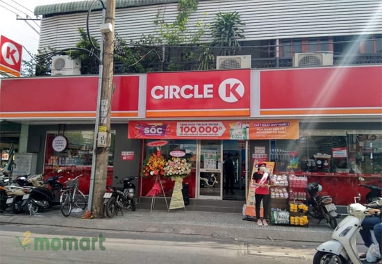 Cửa hàng Circle K gần nhất là hệ thống siêu thị tiện ích