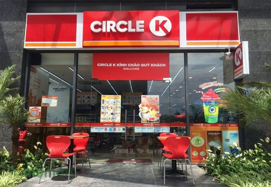 Diện mạo nổi bật của các cửa hàng tiện lợi Circle K