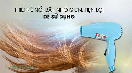 Máy sấy tóc Sunhouse SHD2305 thích hợp cho bạn nữ dùng tại nhà