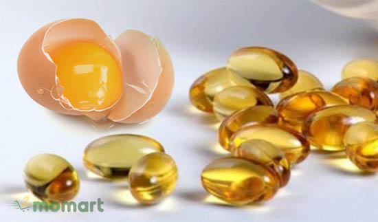 Đắp mặt nạ trứng gà vitamin E