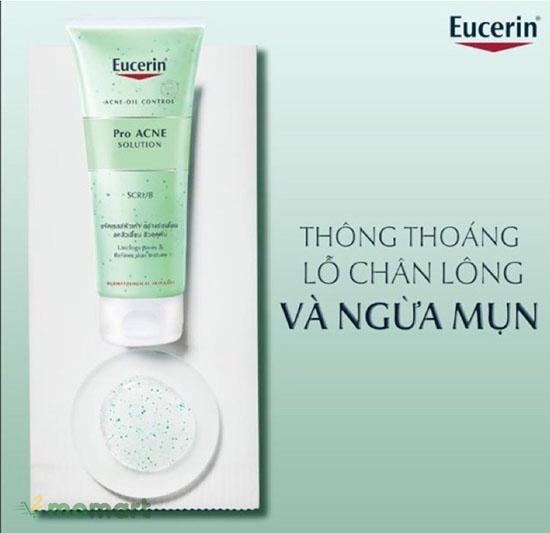Sự chất lượng của Eucerin Pro Acne scrub