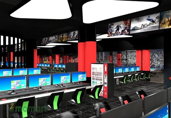 Hệ thống máy cực chất của Pegasus Gaming Center