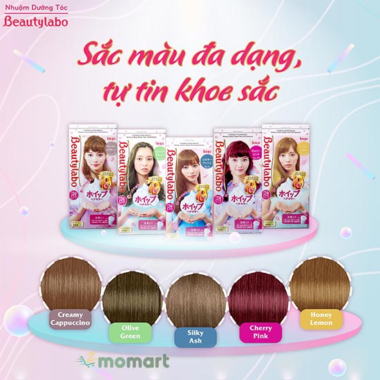 Bật mí cho bạn về dòng sản phẩm nhuộm tóc Beautylabo Nhật Bản chất lượng cao, được chứng nhận bởi các tổ chức uy tín trong ngành làm đẹp. Sản phẩm cung cấp các tùy chọn màu sắc đa dạng và cho phép bạn kiểm soát tình trạng tóc hư tổn. Hãy xem ngay hình ảnh để khám phá sức mạnh của sản phẩm này!