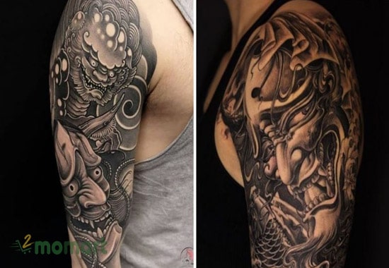 Tattoo mặt quỷ dữ chứa đựng rất nhiều những ý nghĩa đặc biệt