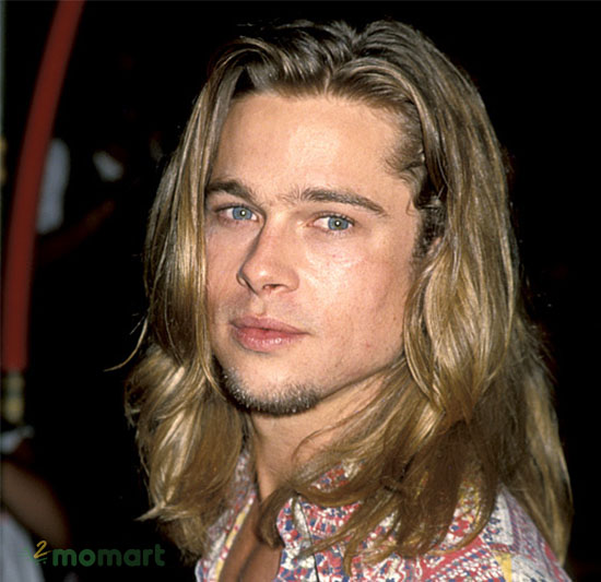 Nam tài tử Brad Pitt để tóc Bob đẹp