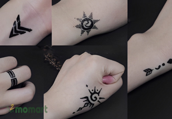 Small hand mini tattoos can be small but no less impressive.  With these sleek and compact designs, you'll feel confident and show off your uniqueness.