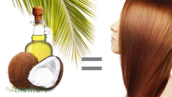 Dầu dừa là thành phần giúp tóc khỏe mạnh và bền màu