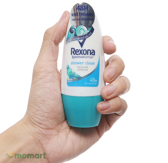 Lăn khử mùi Rexona Shower Clean cho bạn cảm giác thoải mái