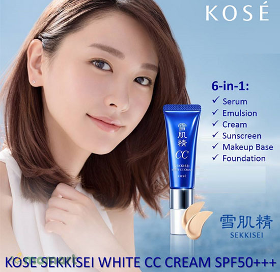Sekkisei White CC Cream da đa công dụng