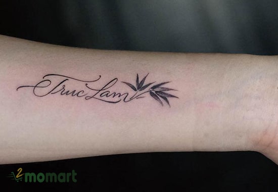Tattoo tên người thân chứa đựng rất nhiều ý nghĩa ấn tượng