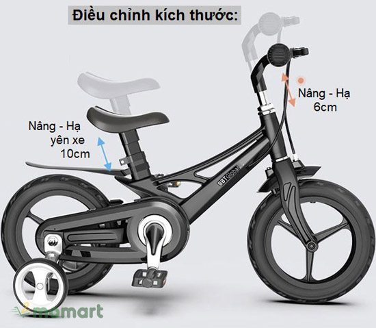 Xe đạp BBT Global BB66-16 có thiết kế siêu nhẹ