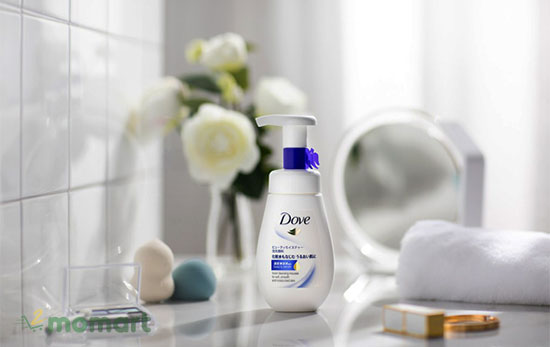Sữa rửa mặt Dove giúp da luôn khỏe mạnh và đầy sức sống