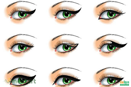 Eyeliner là điều không thể thiếu cho đôi mắt đẹp
