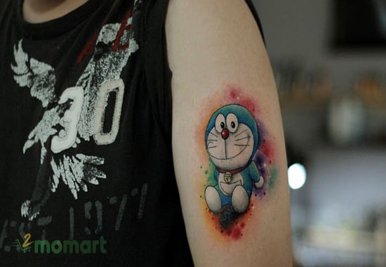 Hình ảnh chú mèo máy Doraemon giải cứu bạn bè cực ngầu