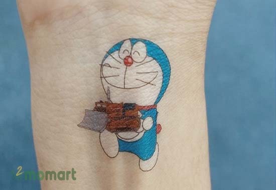 Hình tha thu Doraemon 3D trên tay đặc biệt sinh động