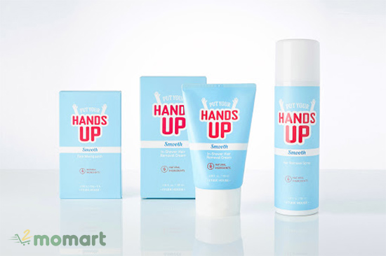 Put your Hands up Smooth in-shower Hair Remover Cream bán rất chạy