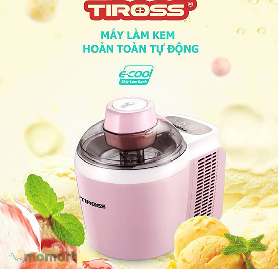 Thiết kế máy làm kem Tiross TS9090