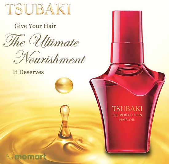 Dầu dưỡng tóc Tsubaki Oil Perfection Hair Oil giảm tình trạng tóc gãy rụng
