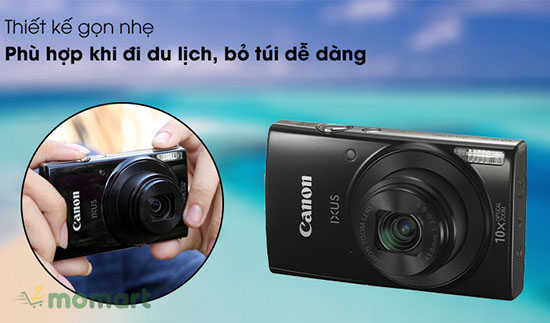 Máy ảnh Canon IXUS 190 rất dễ sử dụng