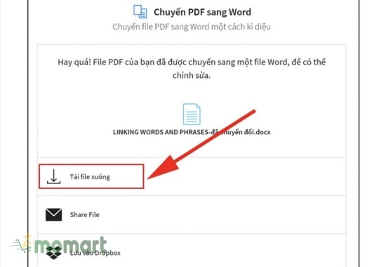 Hướng dẫn cách chuyển PDF sang word bằng Smallpdf