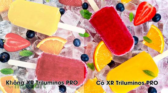  Công nghệ xử lý hình ảnh XR Triluminos Pro