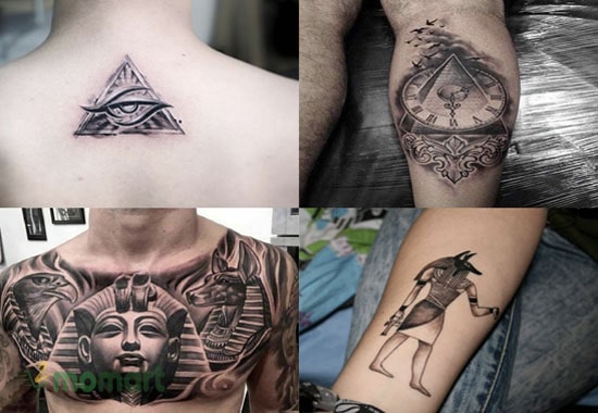 Tattoo hoa văn Ai Cập thể hiện đức tin riêng của mỗi người