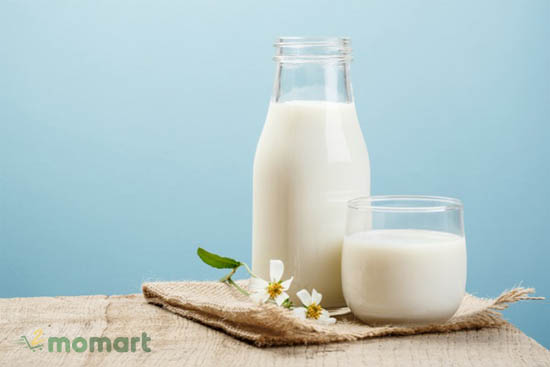 Sữa tươi là thành phần quen thuộc trong làm đẹp