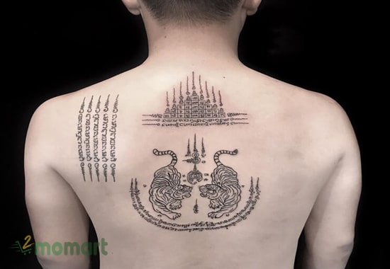 Xăm hình Khmer là biểu tượng tâm linh mang đến bình an