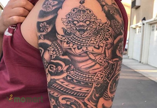 Tattoo Hanuman Khmer ẩn chứa nhiều ý nghĩa độc đáo