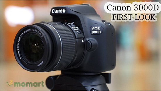 Máy ảnh Canon EOS 3000D Lens EF-S 18 - 55mm III dành cho bạn