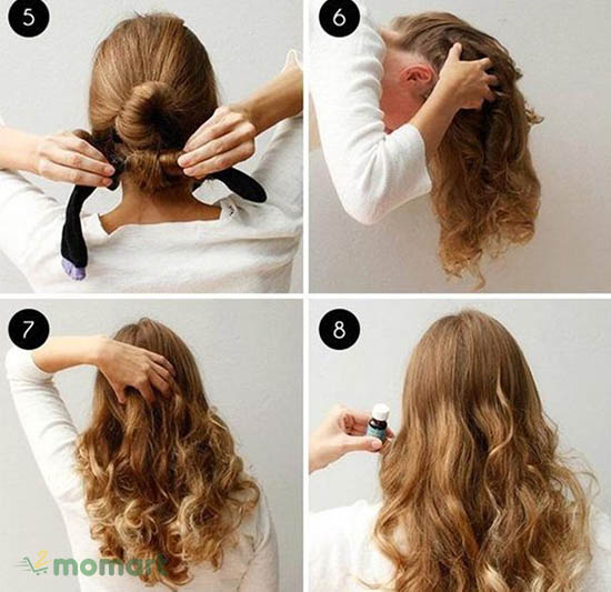 Cách làm tóc xoăn sóng lơi