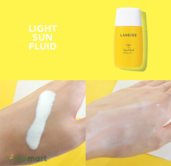 Laneige Light Sun Fluid SPF50+ PA+++ chính hãng