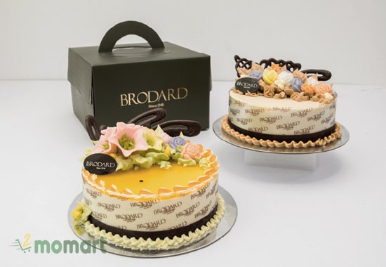 Brodard Bakery cung cấp nhiều mẫu bánh ấn tượng