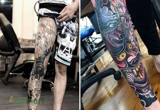 Có rất nhiều mẫu tattoo ở chân ấn tượng cho bạn lựa chọn