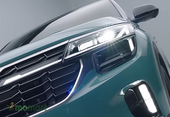 Đèn LED của xe KIA Seltos 2023 có thiết kế độc đáo
