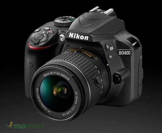 Máy ảnh Nikon D3400 được trang bị màn hình LCD