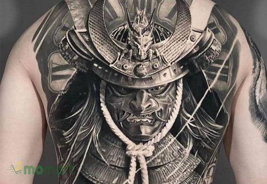 Thiết kế hình tattoo Samurai độc đáo