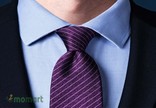 Hình ảnh của mẫu thắt cà vạt kiểu Simple