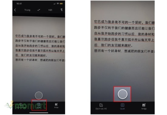 Cách dịch tiếng Trung bằng hình ảnh qua Google Dịch trên điện thoại