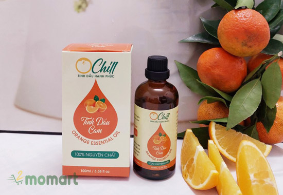 Mua tinh dầu cam nguyên chất chính hãng tại OChill