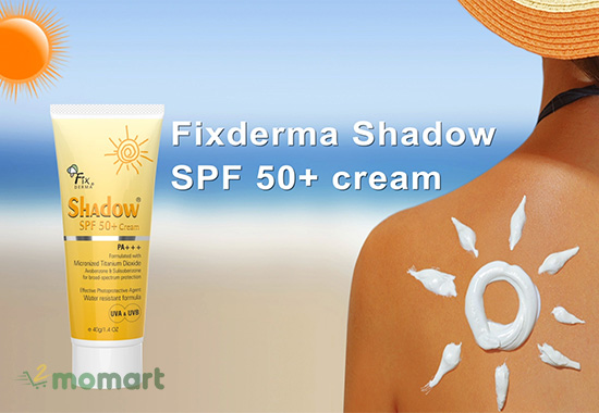 Kem chống nắng Fixderma Shadow SPF 50 chính hãng